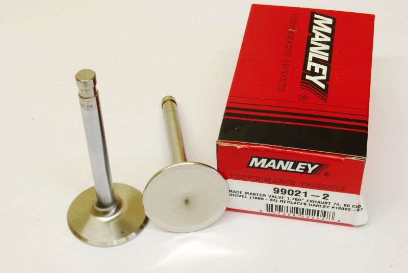 Manley Race Master Exhaust Valve Set Engine Parts Pan & Shovel American